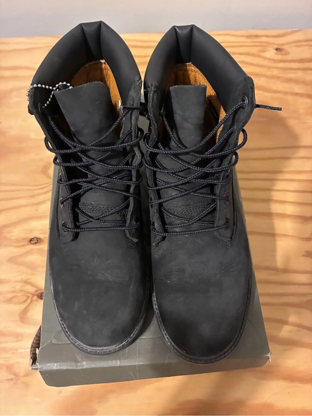 Timberland Men’s/Junior Size 7 Black Premium Boots